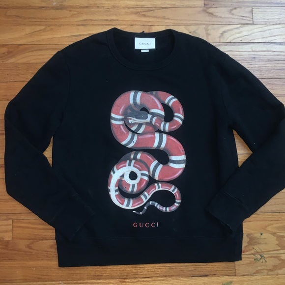 gucci snake sweater